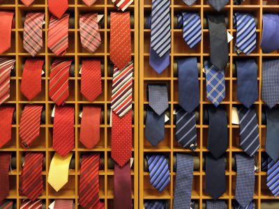 Fünf Krawatten sind das absolute Minimum